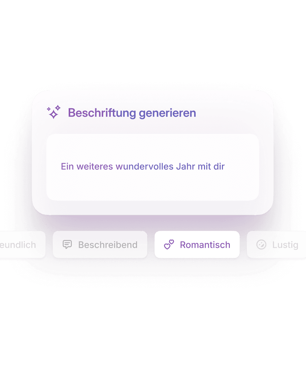 Finde die richtigen Worte