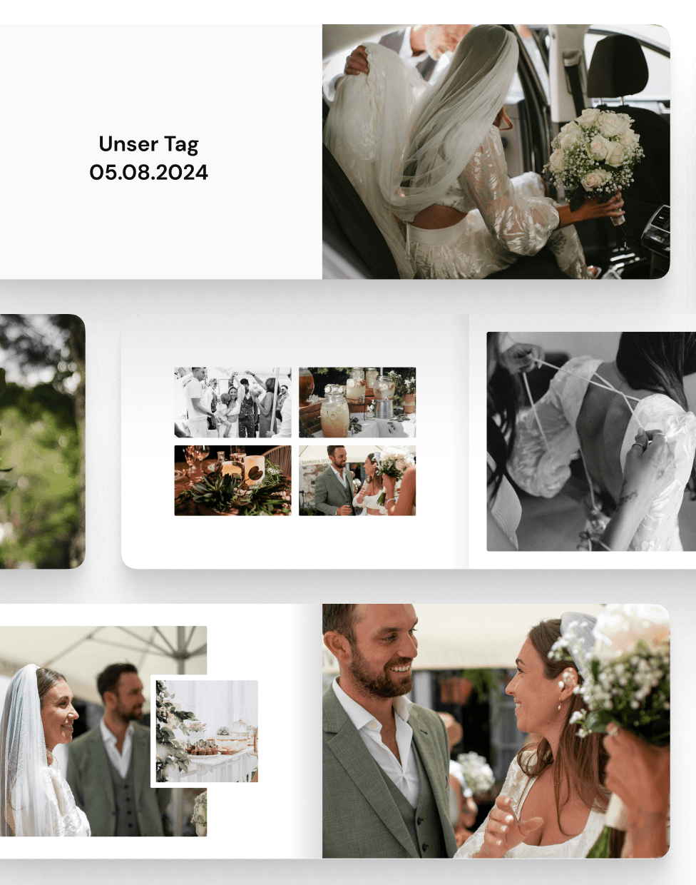 Jedes Mal ein einzigartiges Design